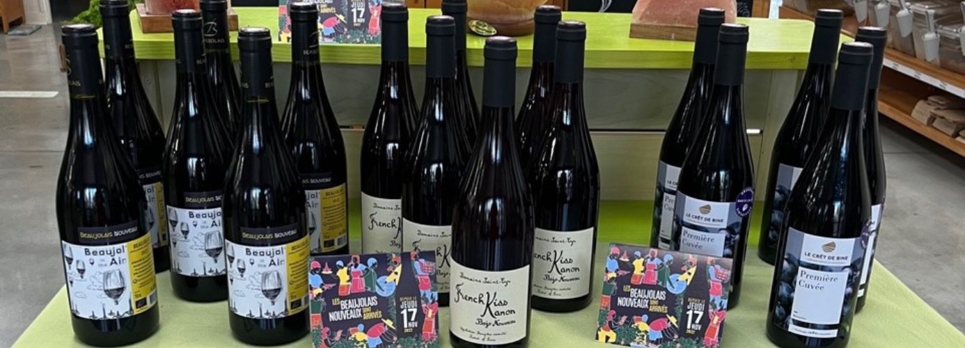 Beaujolais Nouveau chez Natura